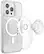 Alt View 13. PopSockets - MagSafe Pill-shape PopGrip Cell Phone Grip & Stand - Clear.