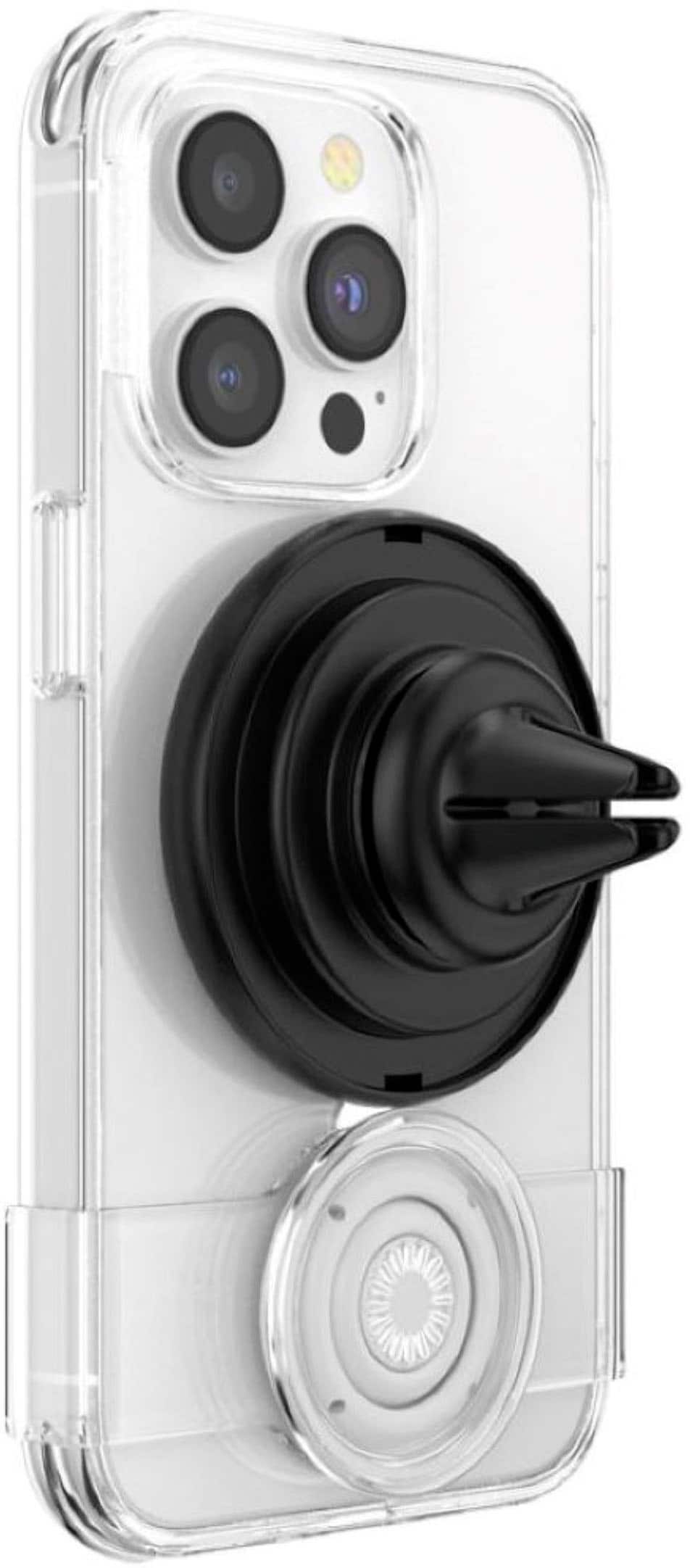 Alt View 12. PopSockets - PopMount Car Vent Mount for MagSafe - Black.