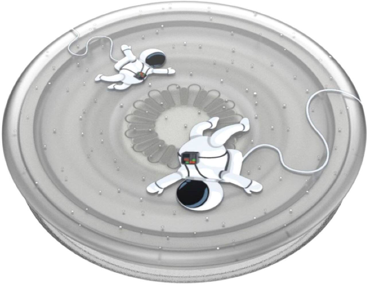 Angle. PopSockets - PopGrip Cell Phone Grip & Stand - Translucent Space Walk.