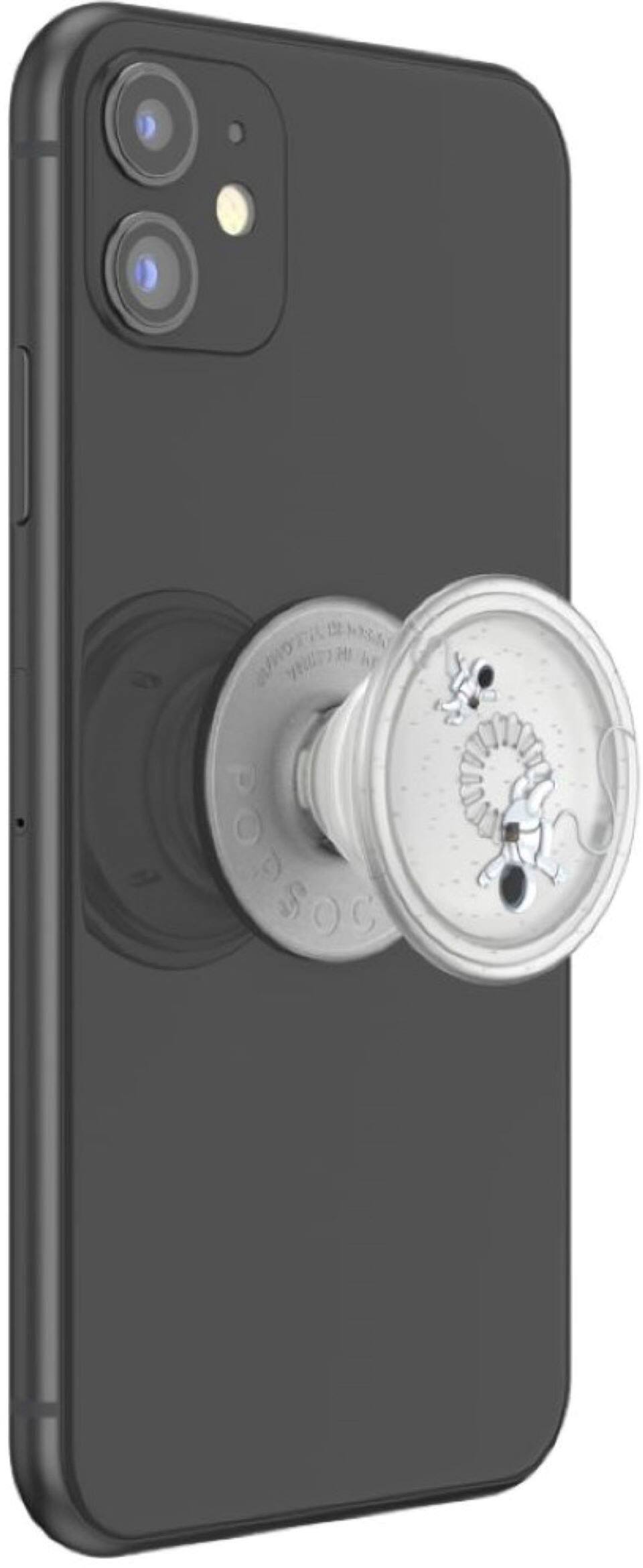 Alt View 12. PopSockets - PopGrip Cell Phone Grip & Stand - Translucent Space Walk.