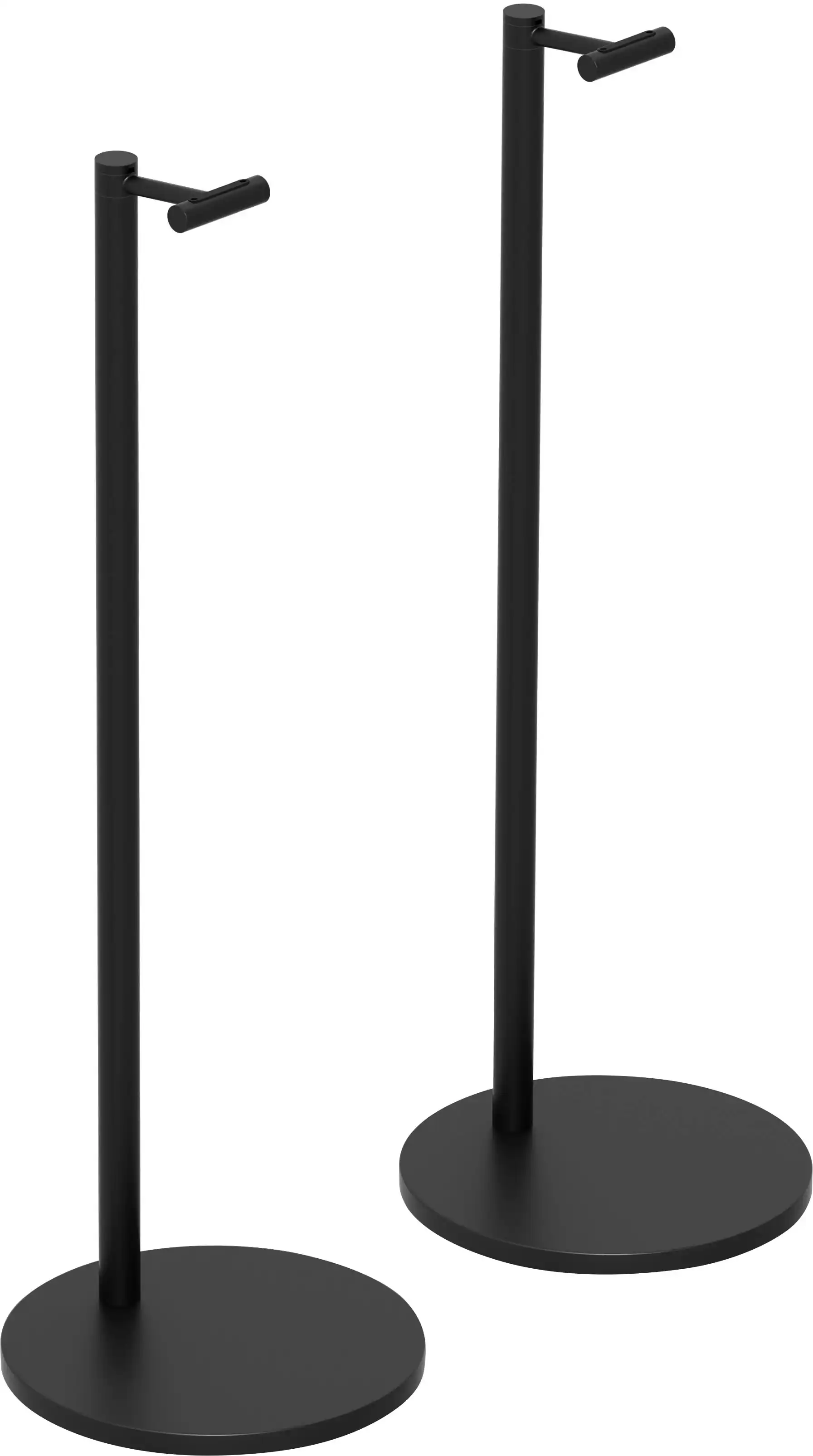 Front. Sonos - ERA 300 Stand (Pair) - Black.