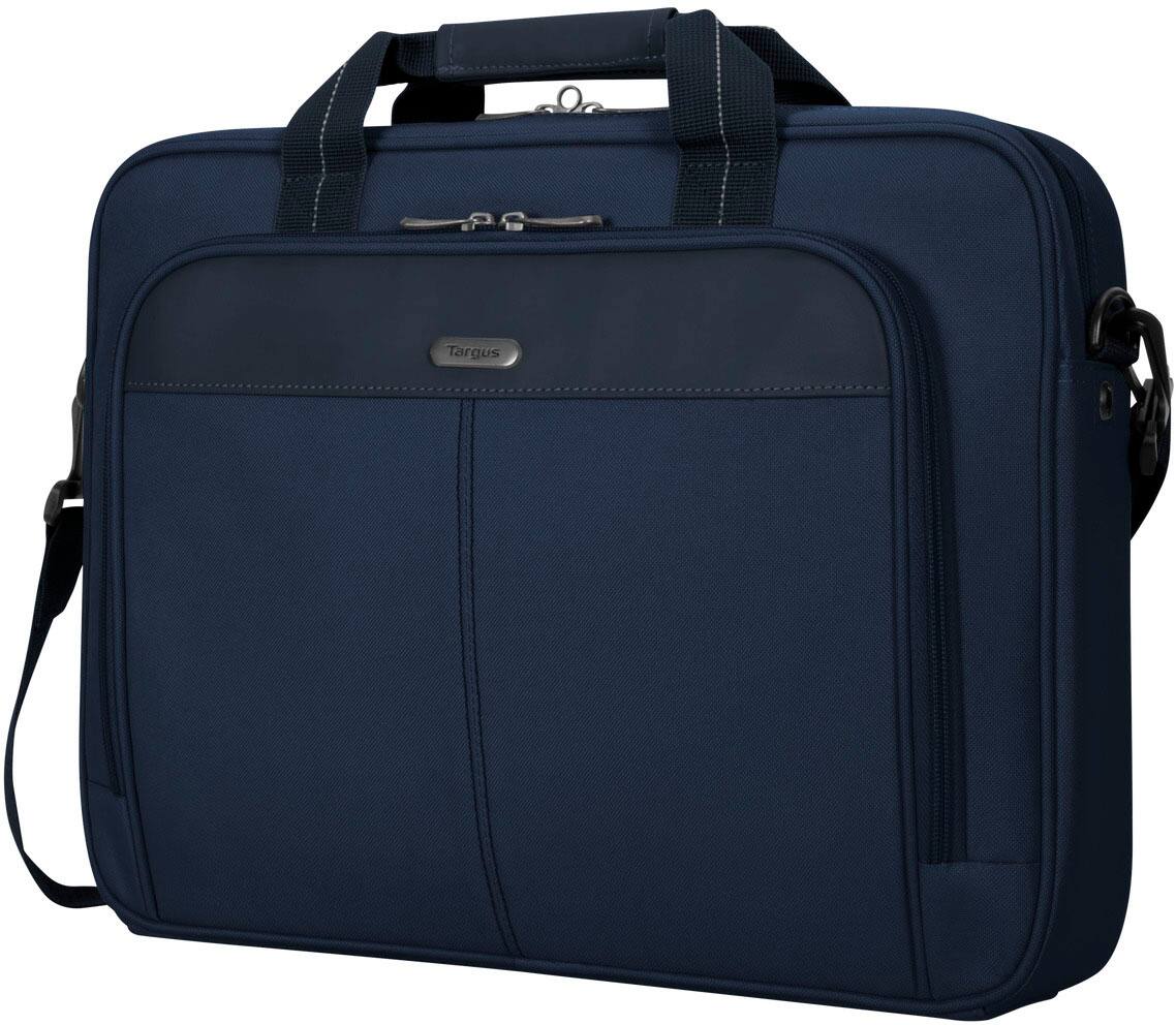 Alt View 11. Targus - 15–16” Classic Slim Briefcase - Blue.