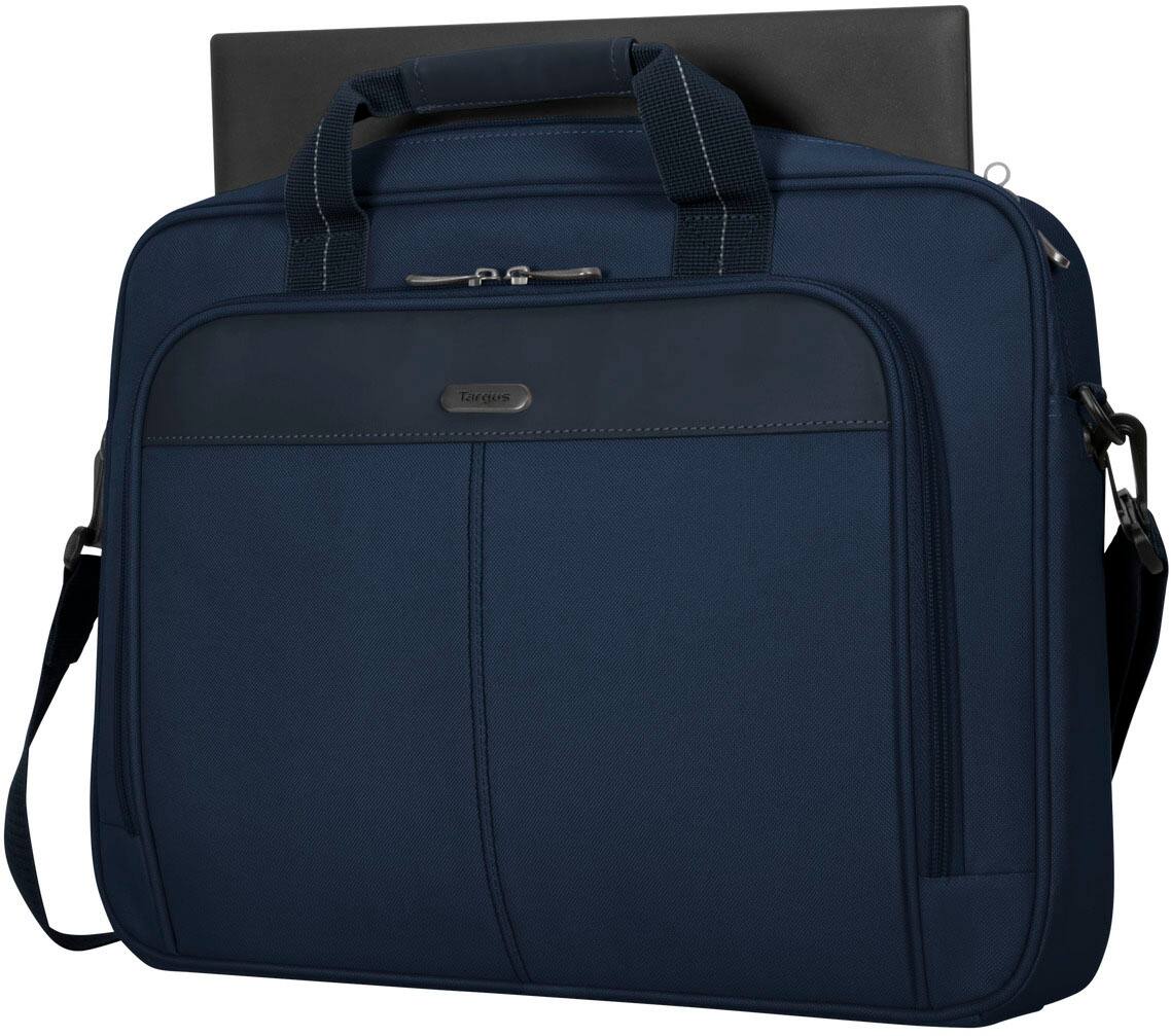 Alt View 12. Targus - 15–16” Classic Slim Briefcase - Blue.