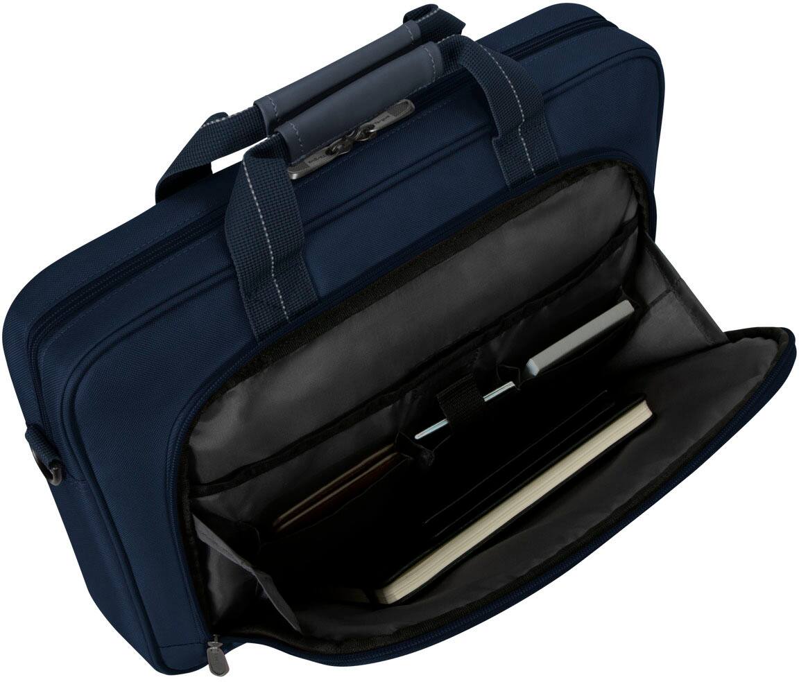 Alt View 13. Targus - 15–16” Classic Slim Briefcase - Blue.