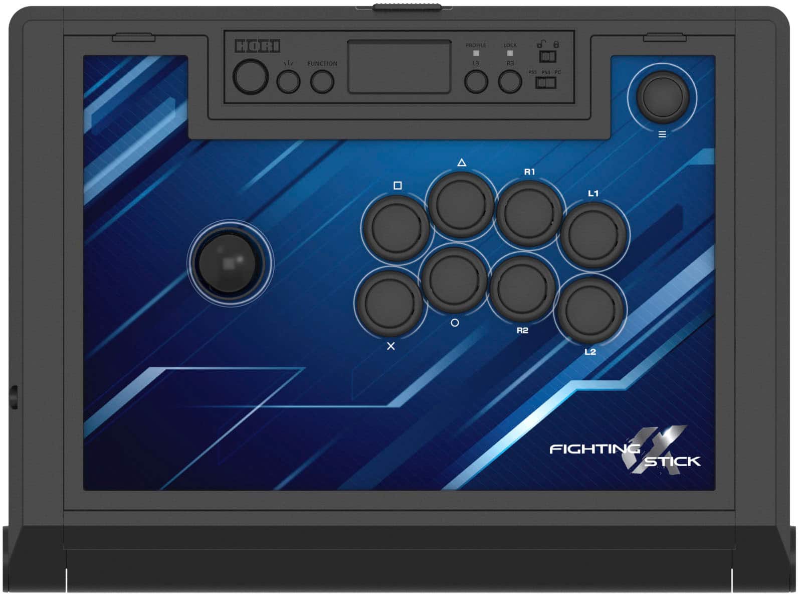 Alt View 12. Hori - Fighting Stick Alpha - Tournament Grade Fightstick for Playstation 5 - Black.