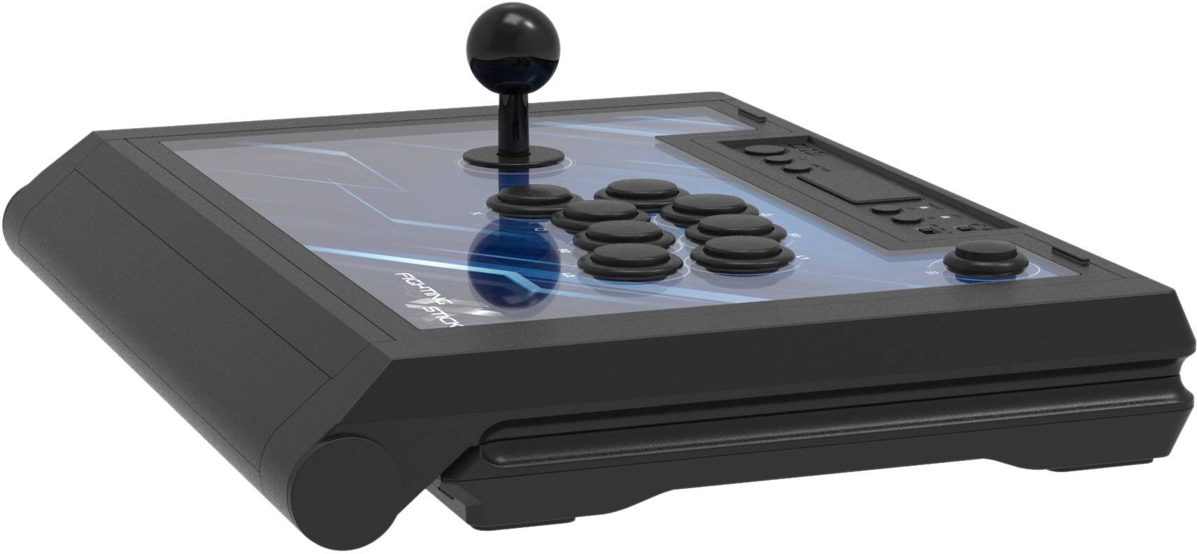 Left. Hori - Fighting Stick Alpha - Tournament Grade Fightstick for Playstation 5 - Black.