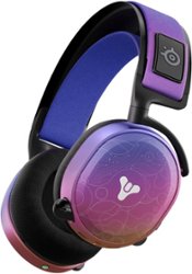 SteelSeries - Arctis 7+ Destiny 2: Lightfall Edition Wireless Gaming Headset for PC, PS5, PS4, Mac, Mobile, Switch - Cosmic purple - Front_Zoom
