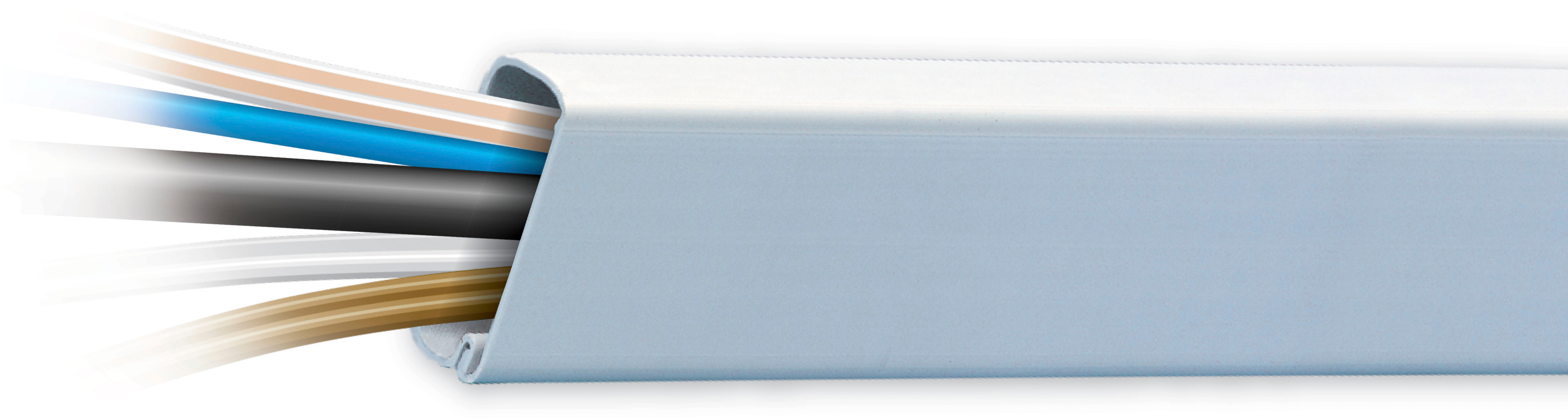 Satco 40in White Cord Cover S70-826