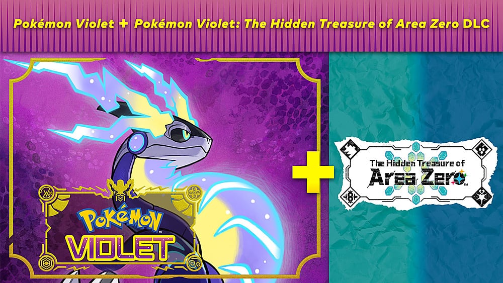 Front. Nintendo - Pokémon Violet Bundle.