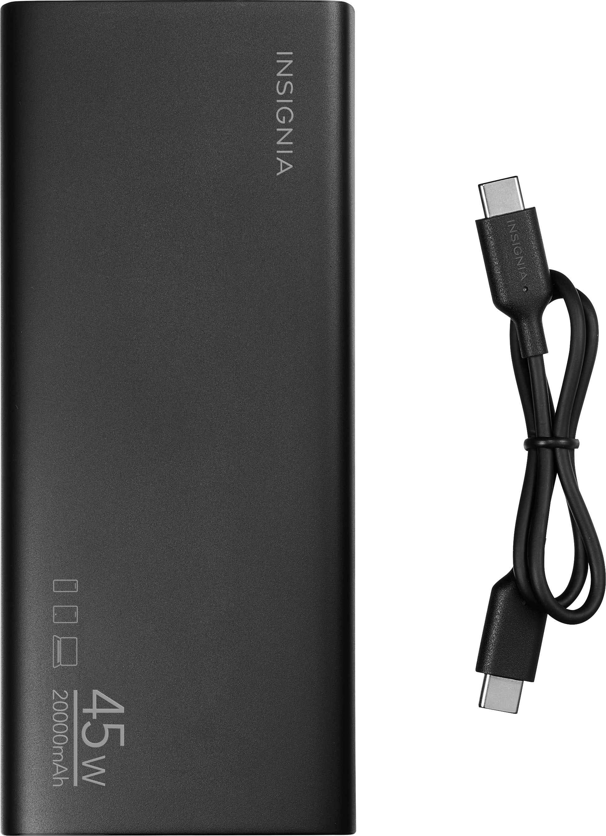 Insignia™ 65W 20,000mAh Portable Charger for Most Laptops, Smartphones,  Tablets and USB Devices NS-PB32065B23B - Best Buy