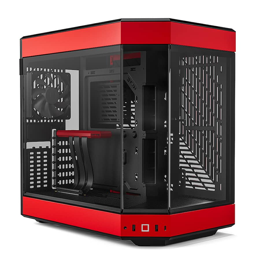 HYTE Y60 ATX Mid Tower PC Case Red CS-HYTE-Y60-BR - Best Buy HYTE Y60 ATX Mid Tower PC Case Red CS-HYTE-Y60-BR - Best Buy
