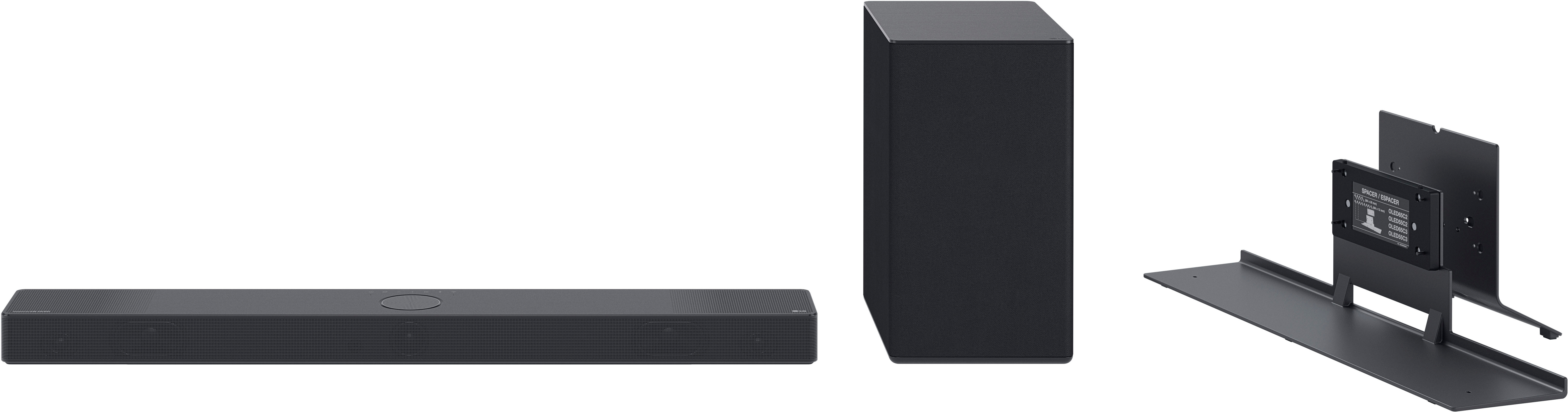 LG Soundbar with Wireless Dolby Atmos, DTS:X & IMAX Enhanced Black SC9S Best Buy