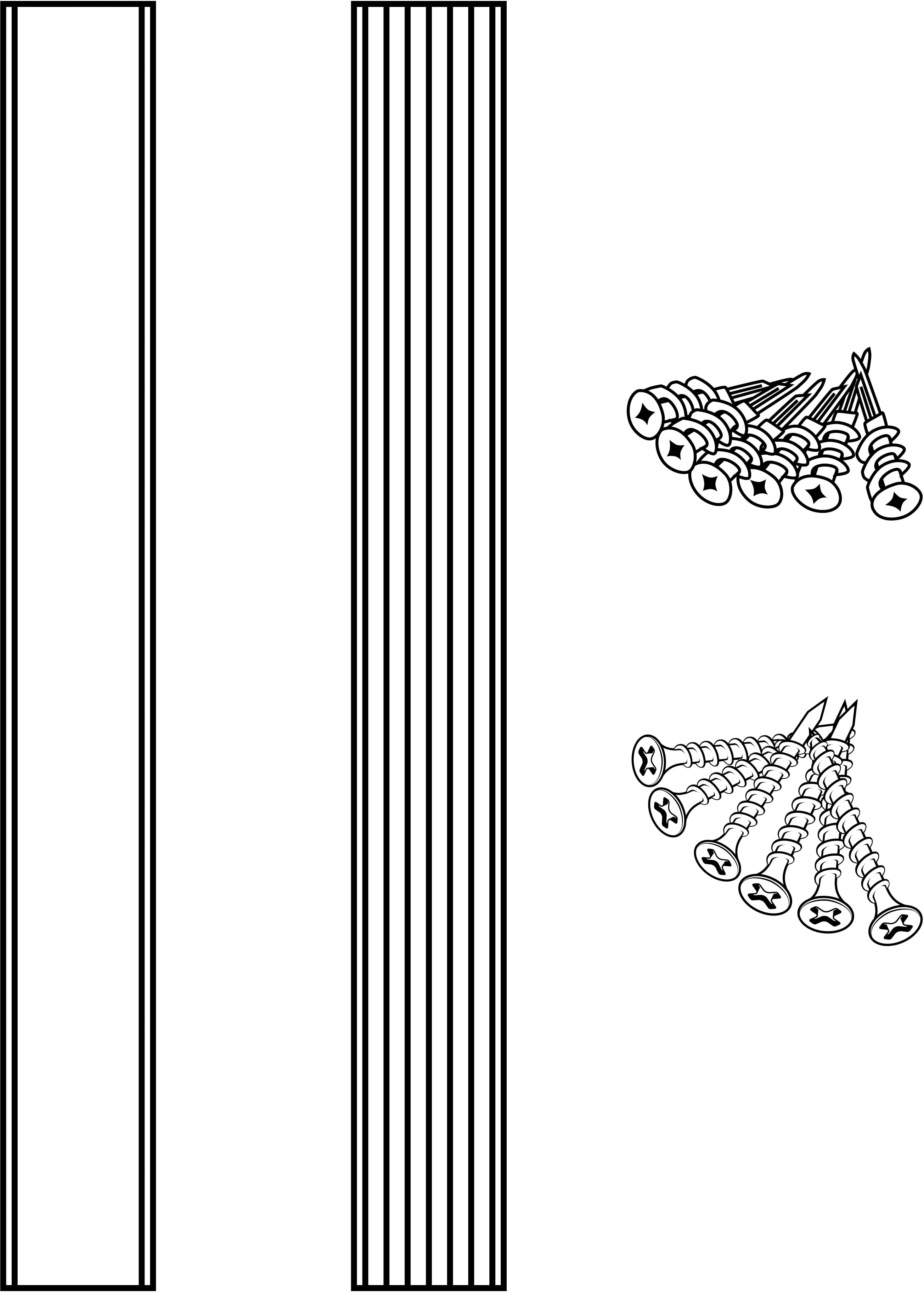 Alt View 14. Sanus - On-Wall Cable Concealer Kit for Mounted TVs - Holds Up to 5 Cables - White.