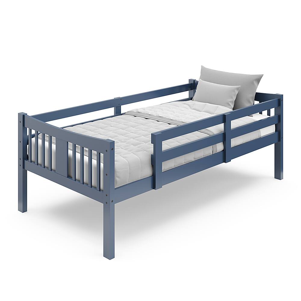 Best Buy: Storkcraft Caribou Solid Hardwood Twin Bunk Bed Navy 09720-12V