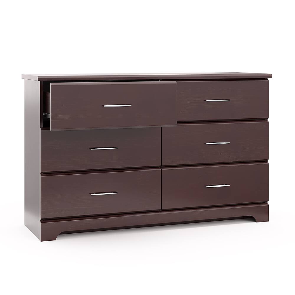 Storkcraft espresso shop dresser