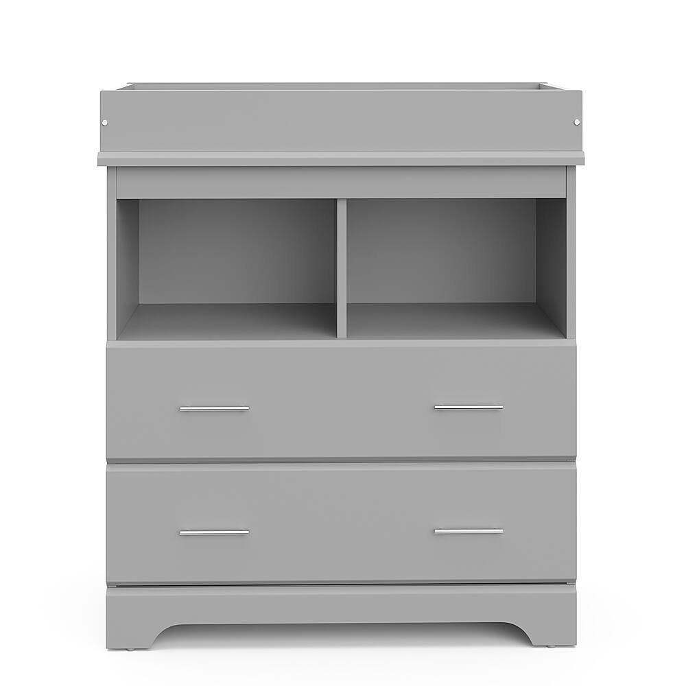 Pebble gray cheap changing table