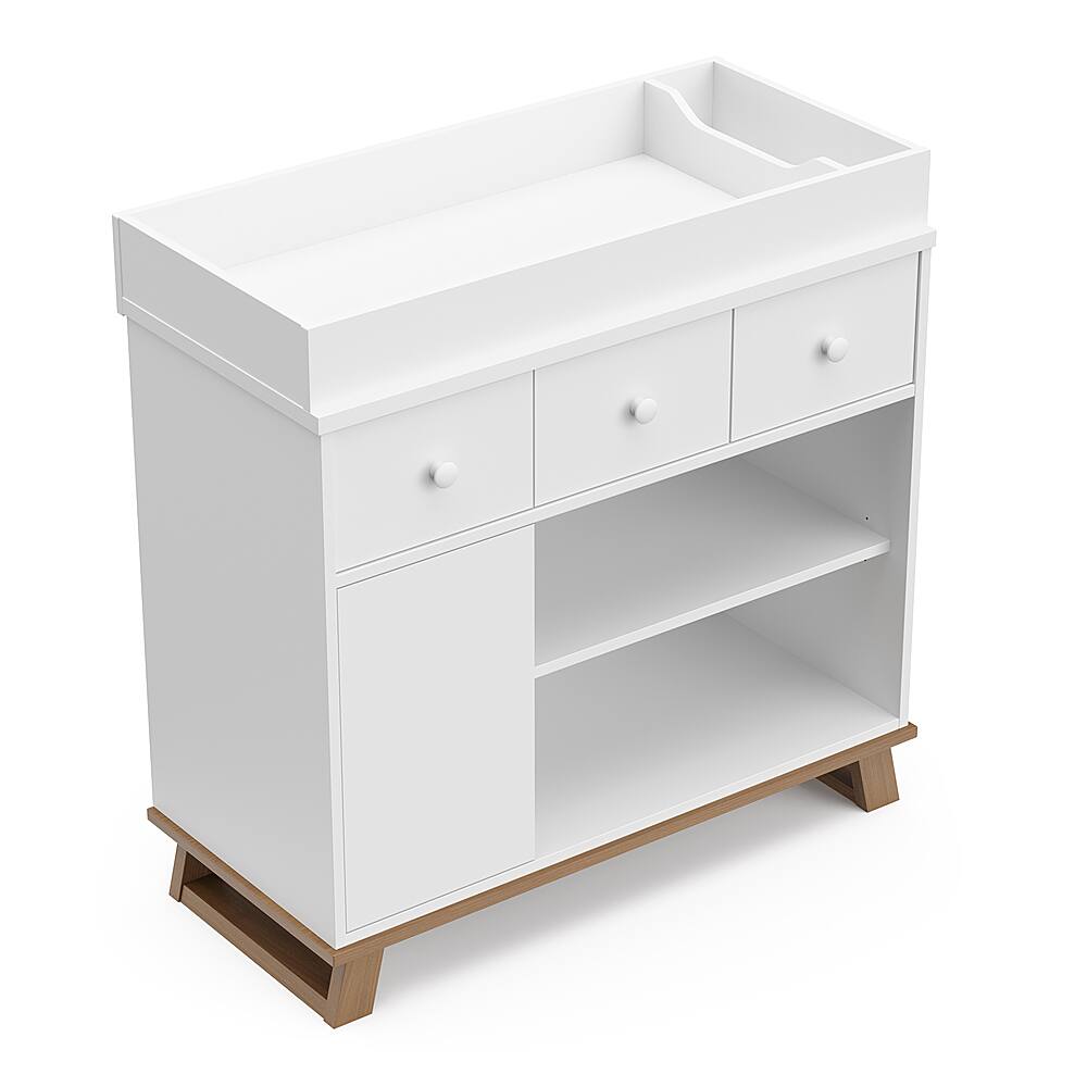 Best Buy Storkcraft Modern Nursery Changing Table Dresser Vintage Driftwood 03662531