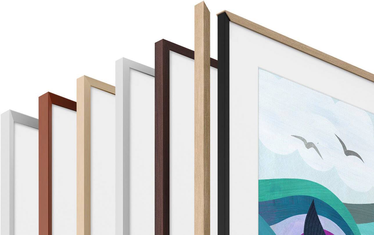 Alt View 20. Samsung - 32” Class The Frame QLED Full HD Smart Tizen TV - Black.