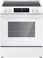 Frigidaire - 5.3 Cu. Ft. Freestanding Oven Electric Range - White - Front_Zoom