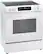 Left. Frigidaire - 5.3 Cu. Ft. Freestanding Electric Range - White.
