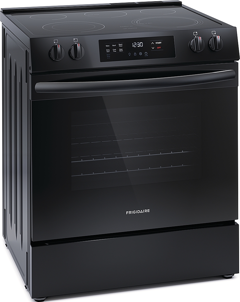 Frigidaire 40 Self-Cleaning Freestanding Double Oven Electric Range Black  FFEF4017LB - Best Buy