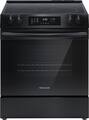 Frigidaire - 30 in. Wide 5 elements 5.3 Cu. Ft. Freestanding Electric Range with Steam-cleaning and EvenTemp - Black