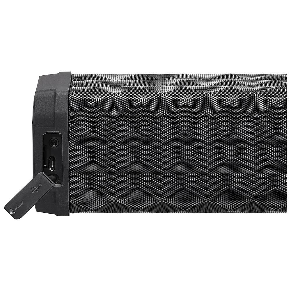 Left. iLive - Duro Waterproof Wireless Speaker - Black.