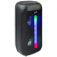 iLive - Jam Time Portable Bluetooth Party Speaker (Each) - Black - Front_Zoom