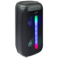 iLive - Jam Time Portable Bluetooth Party Speaker (Each) - Black - Front_Zoom