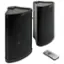Left. iLive - Patio+ Bluetooth Indoor/Outdoor Water-Resistant Speakers (Pair) - Black.