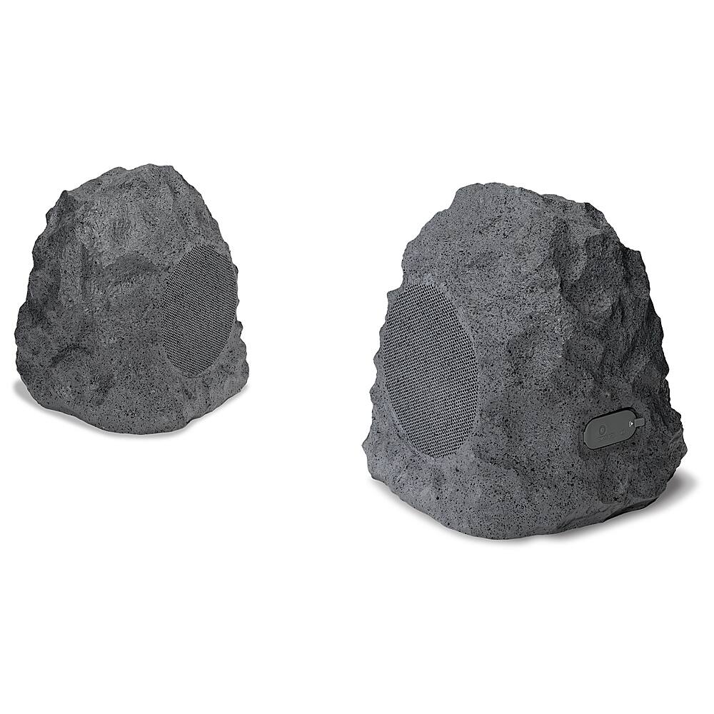 Angle. iLive - iLive Geo+ Wireless Waterproof Speakers (Pair) - Gray.