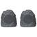 Front. iLive - iLive Geo+ Wireless Waterproof Speakers (Pair) - Gray.