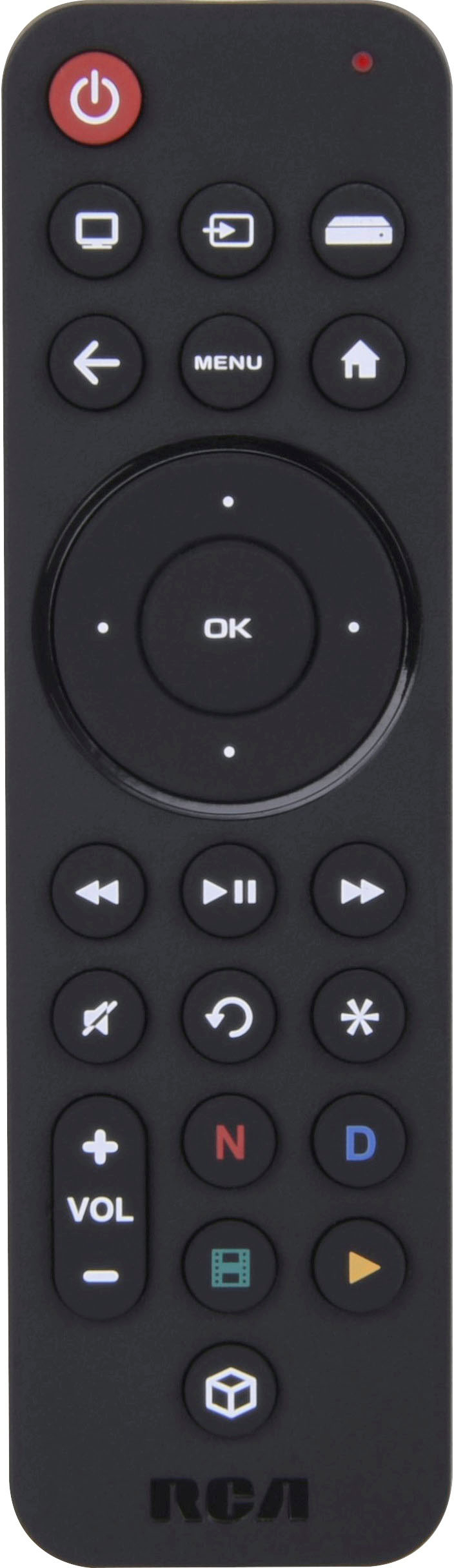 RCA Rechargeable 3-Device Universal Remote Black RCS03WB - Best Buy