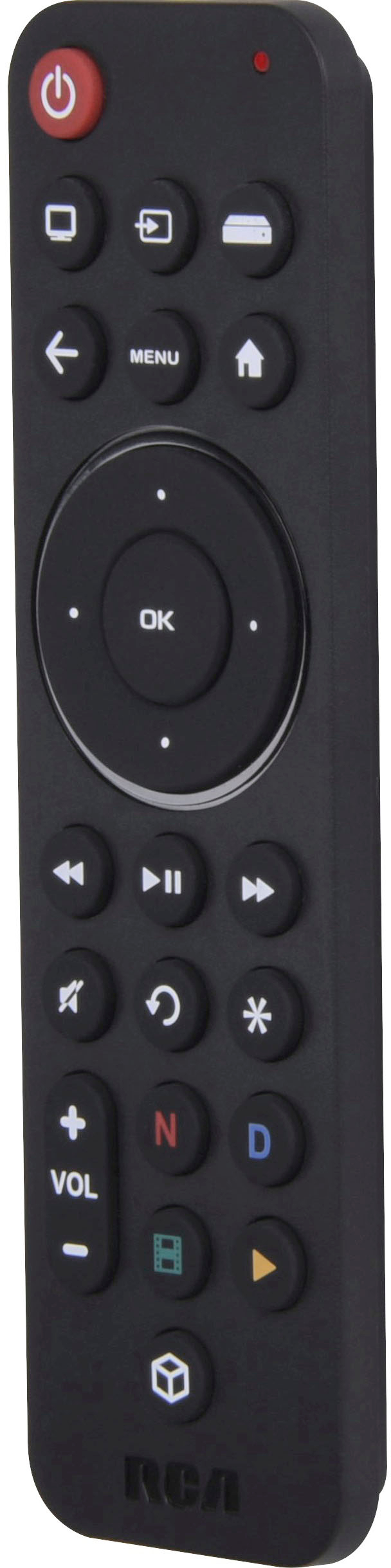 RCA 3-Device Bluetooth Rechargeable Streaming Remote Control 