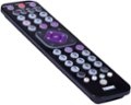 Angle Zoom. TERK - Rechargeable 6-Device Backlit Universal Remote - Black.
