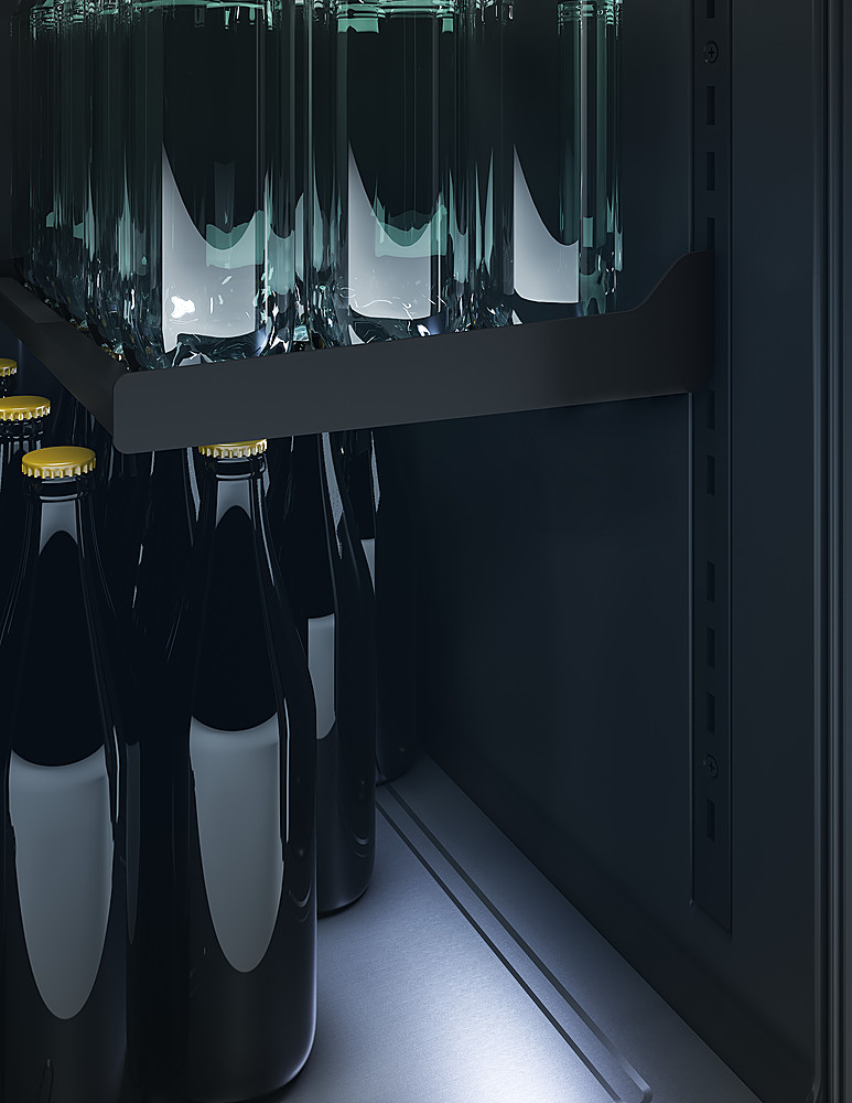 Alt View 25. Zephyr - Presrv 5.6 cu. ft. Convertible Outdoor Beer Kegerator with 107-Can Beverage Storage - Stainless Steel.