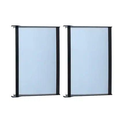 Front. Zephyr - Presrv Beverage Cooler Shelf Kit for PRKB Kegerators - Glass.