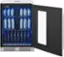 Left. Zephyr - Presrv Beverage Cooler Shelf Kit for PRKB Kegerators - Glass.