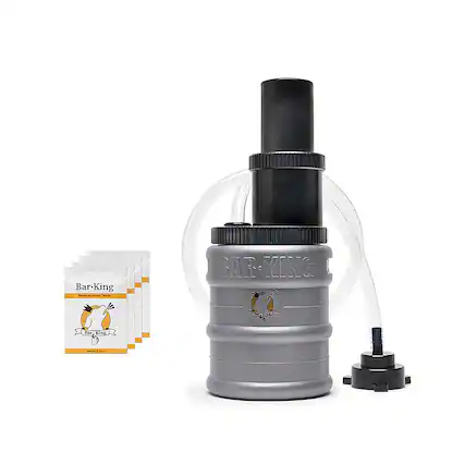 Front. Zephyr - Presrv Beer Line Cleaning Kit for PRKB Kegerators - Silver.