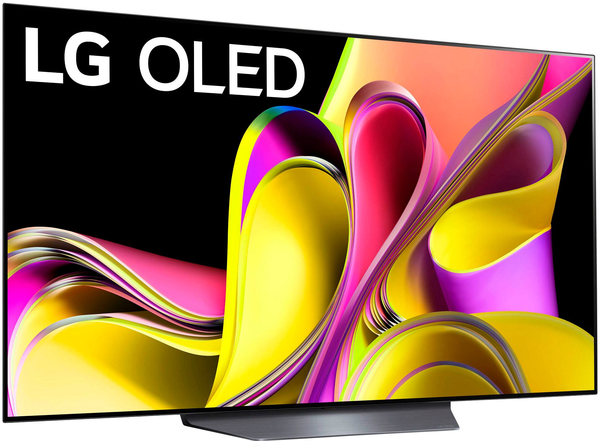 Back. LG - 55" Class B3 Series OLED 4K UHD Smart webOS TV - Dark Grey.