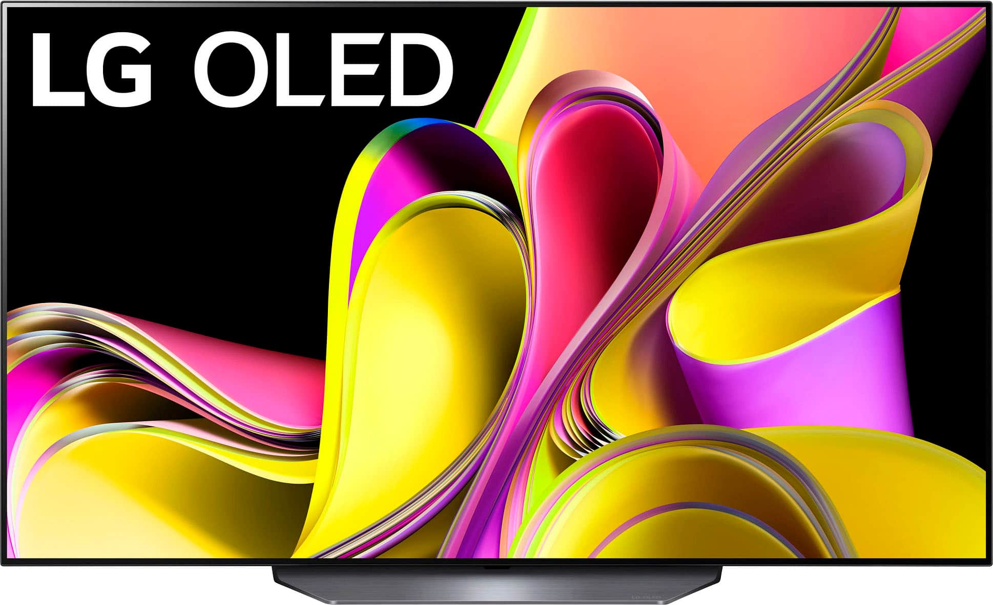 LG - 55" Class B3 Series OLED 4K UHD Smart webOS TV (2023) - Front_Zoom