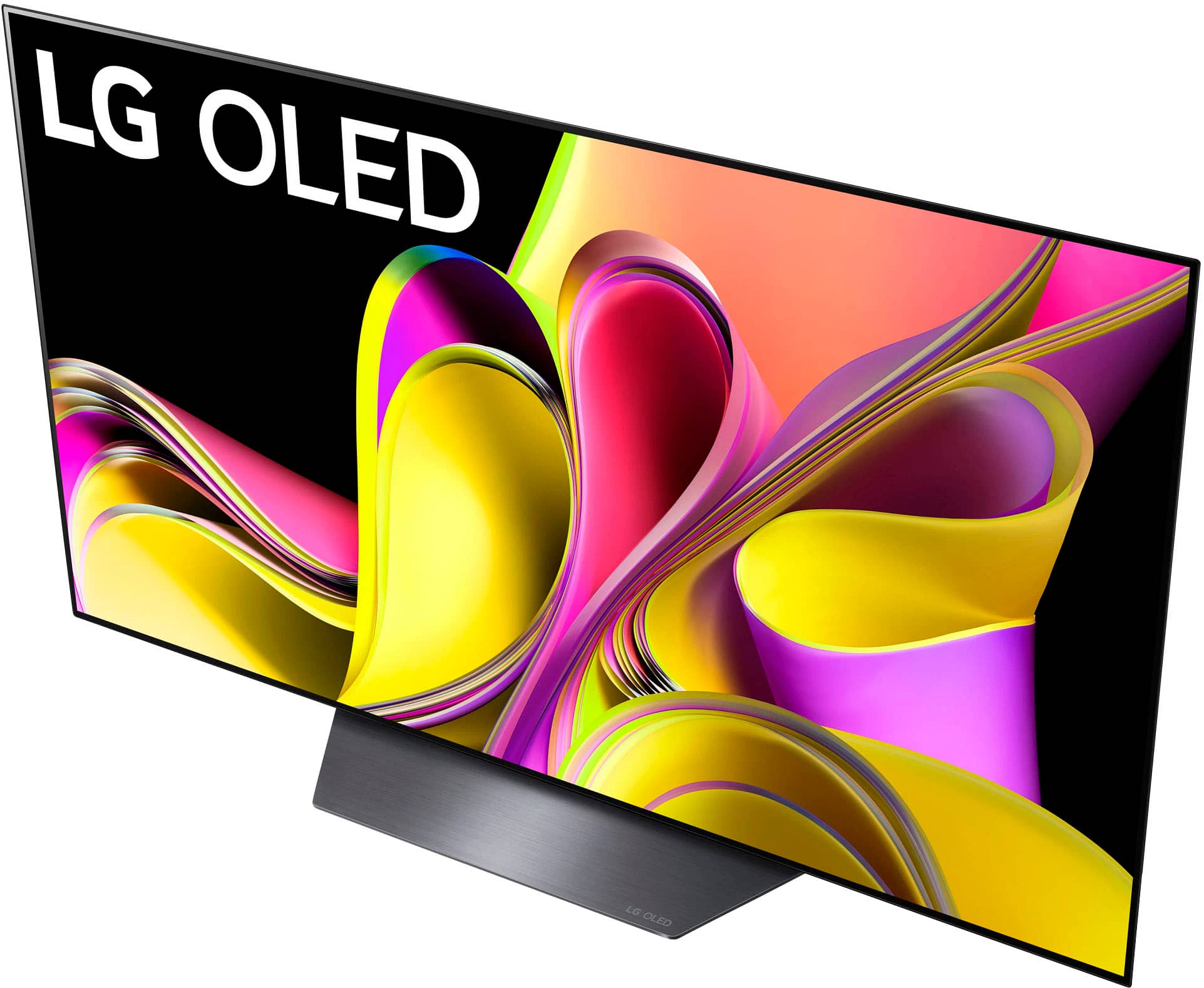 Alt View 3. LG - 55" Class B3 Series OLED 4K UHD Smart webOS TV - Dark Grey.
