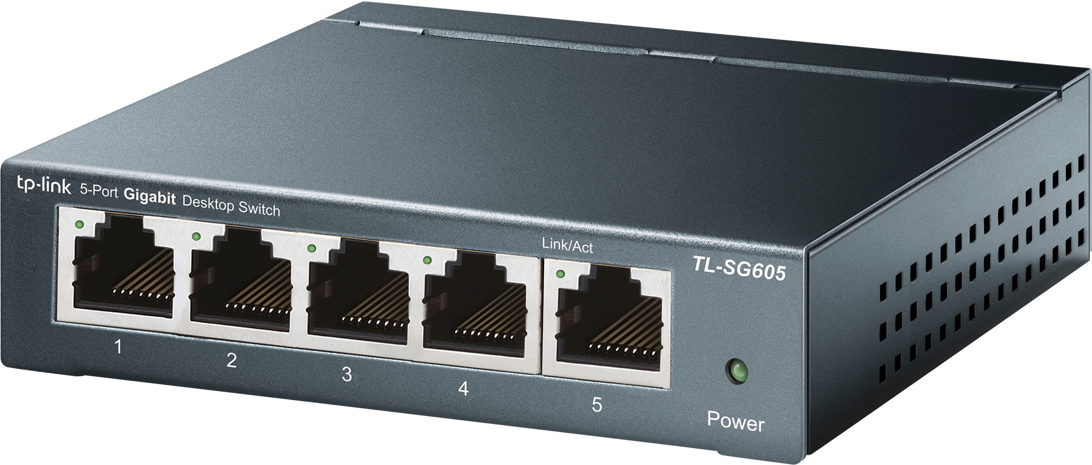 Mbps Unmanaged TL-SG605 Switch 5-Port 10/100/1000 Best Buy TP-Link Black -