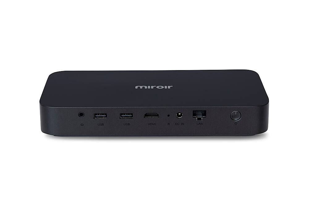 Back. Miroir - M700S 1080P Portable Projector - Black.