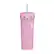 Angle. Takeya - 32oz Tumbler with Straw and Lid - Pink Lavender.