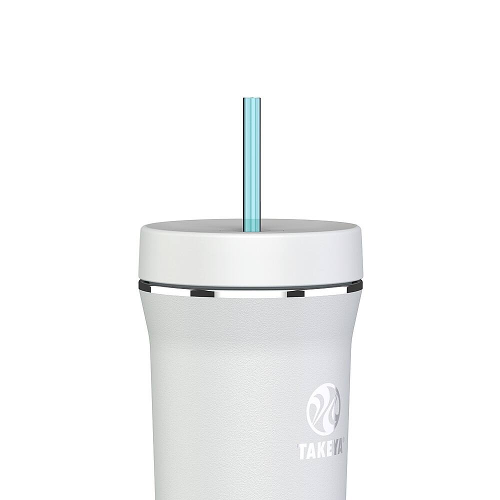 Left. Takeya - 32oz Tumbler with Straw and Lid - Frost.