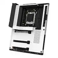 NZXT - B650E (Socket AM5) USB 3.2 AMD Motherboard - White - Front_Zoom