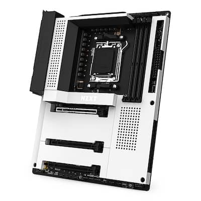 NZXT B650E (Socket AM5) USB 3.2 AMD Motherboard White N7-B65XT-W1 NZXT B650E (Socket AM5) USB 3.2 AMD Motherboard White N7-B65XT-W1