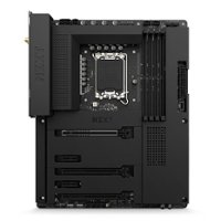 NZXT - Z790 (Socket LGA 1700) USB 3.2 Intel Motherboard - Black - Front_Zoom