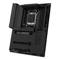 NZXT - B650E (Socket AM5) AMD B650E ATX DDR5 Wi-Fi 6E Motherboard - Black - Front_Zoom